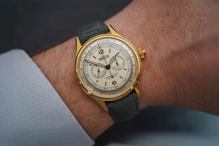 Angelus Chronographe Tachymètre Monopusher - photo
