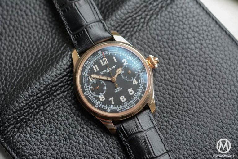 Angelus Chronographe Tachymètre Monopusher - photo