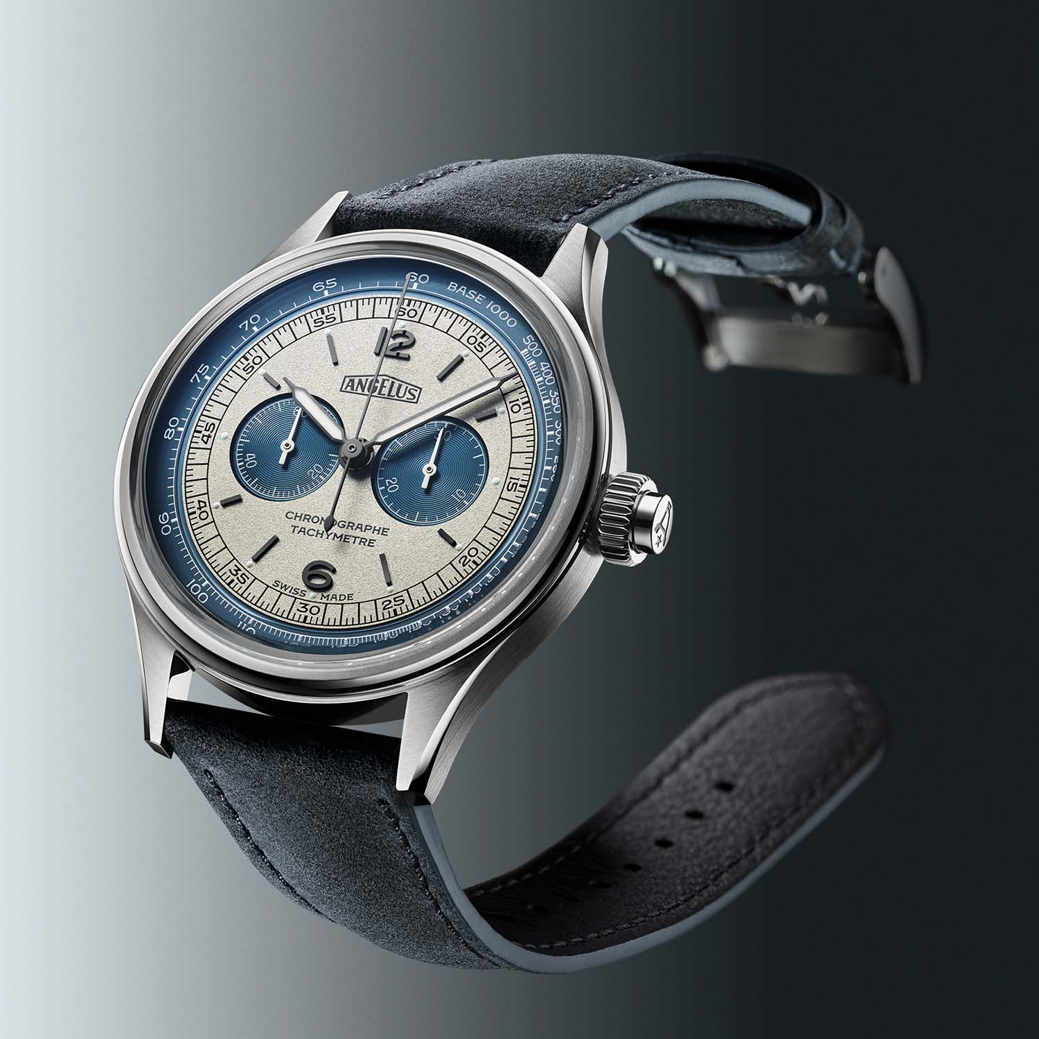 Angelus Chronographe Tachymètre Monopusher - photo