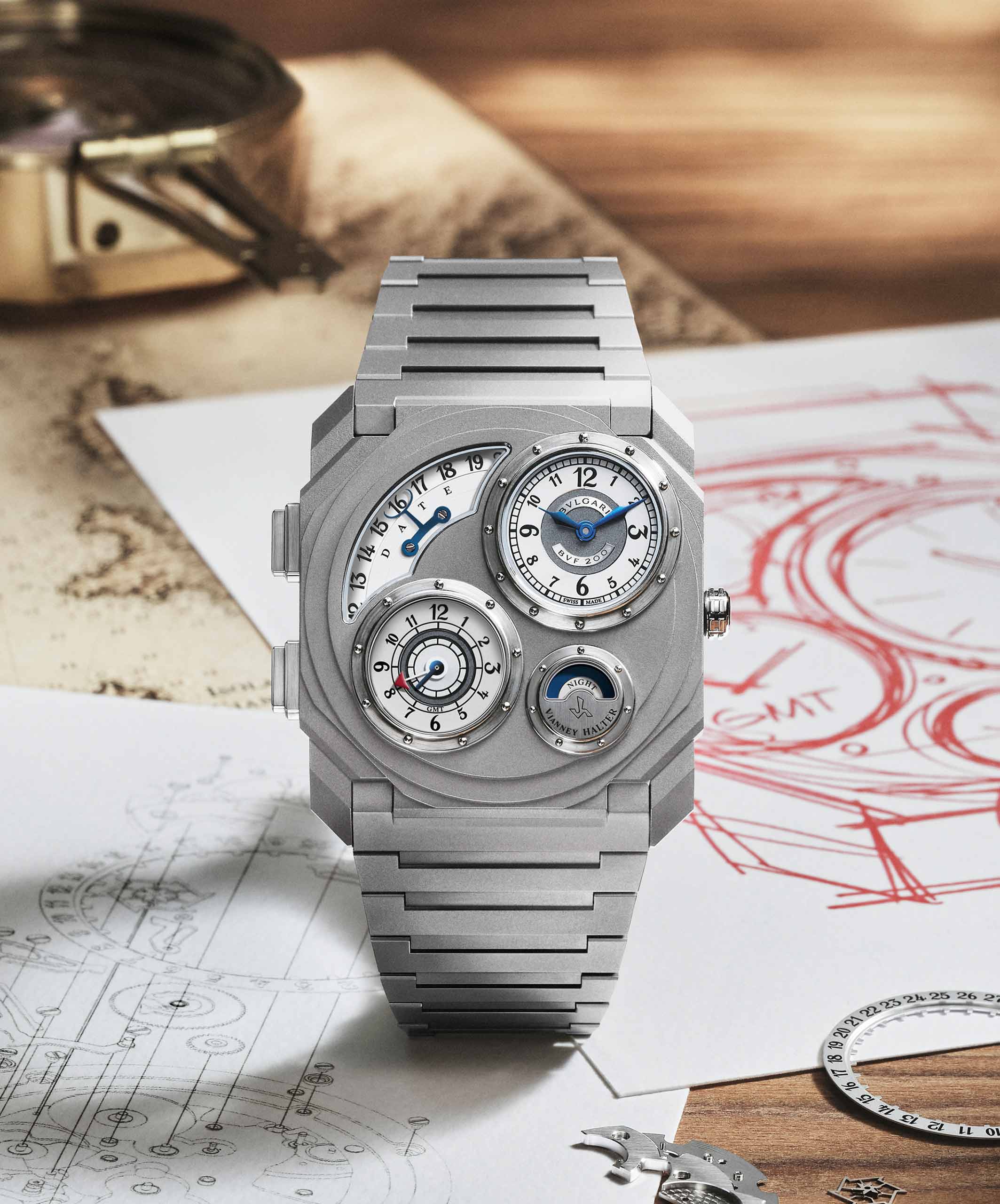 Bulgari Octo Finissimo Dual Time x Vianney Halter - photo