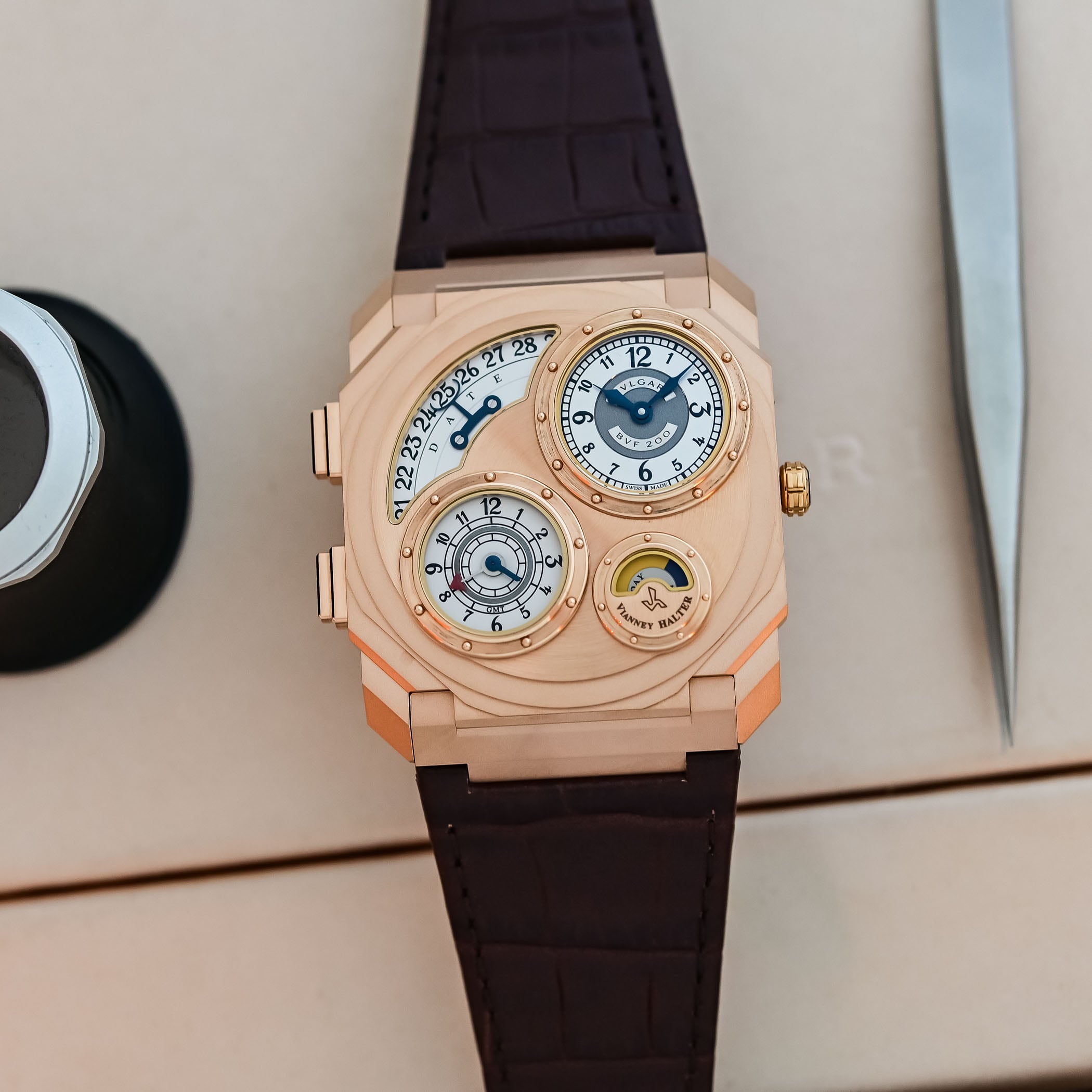 Bulgari Octo Finissimo Dual Time x Vianney Halter - photo