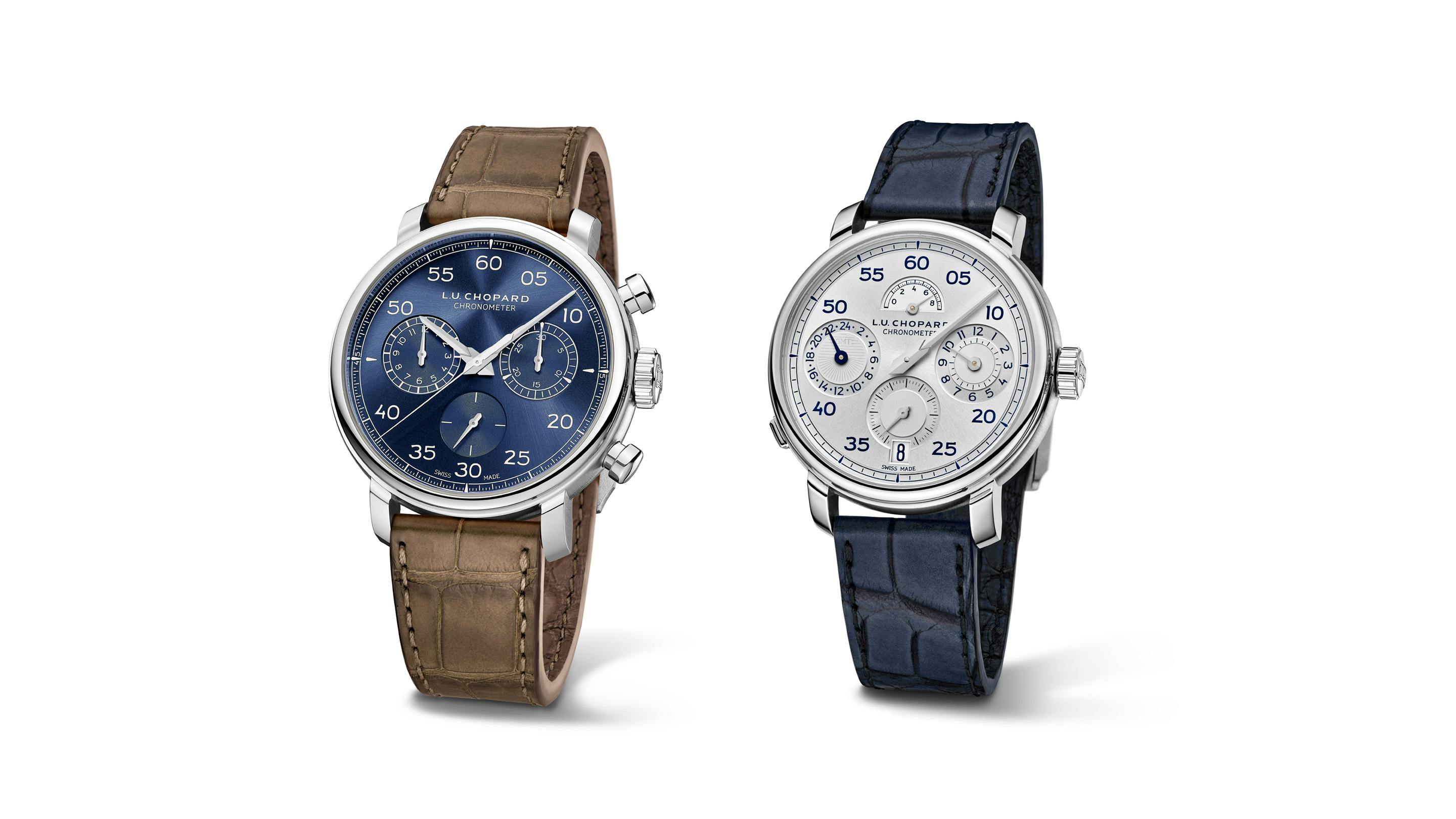 Chopard's L.U.C 1963 Heritage Chronograph Returns in Prussian Blue, Limited to 25 Pieces