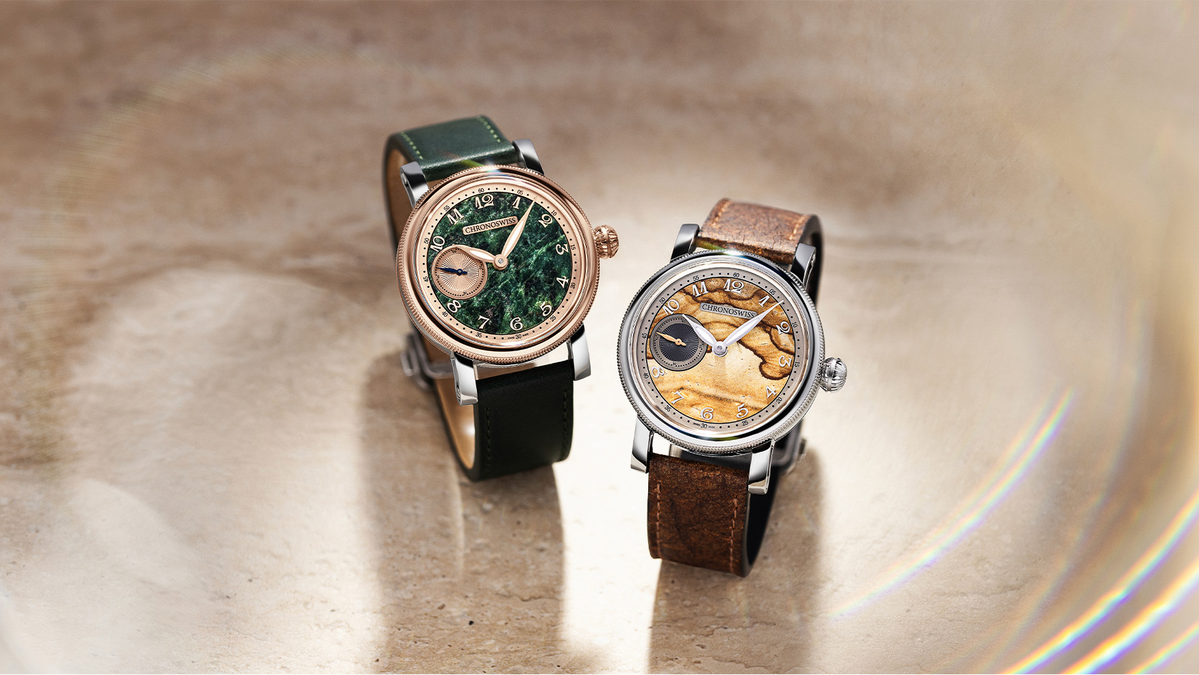 Chronoswiss Small Second Stone Collection - photo