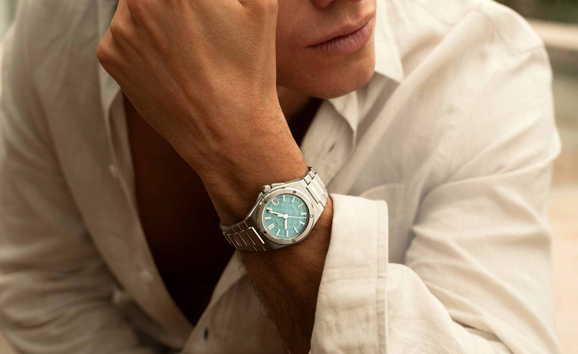 First Look: The IWC Ingenieur Automatic 35 'Pool' Dial (Ref. IW324902)