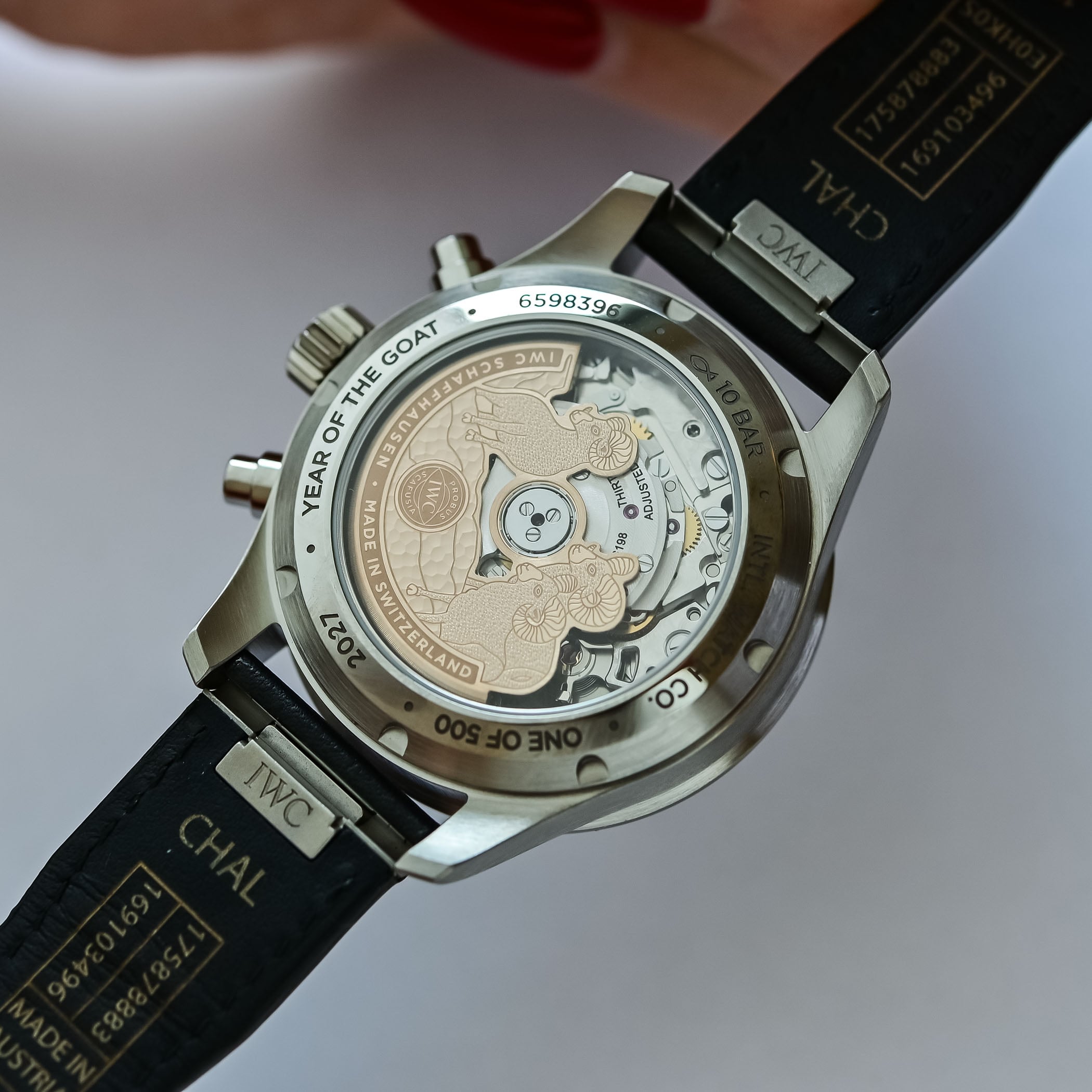 IWC Pilot's Watch Performance Chronograph 41 Year Of The Goat - photo