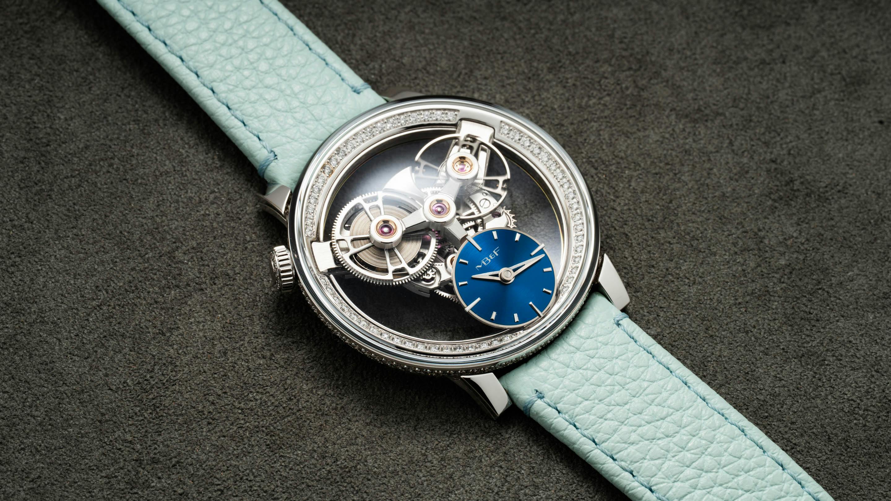 MB&F; SP One Pavée: When the Brand's First Dress Watch Gets the Full Pavé Treatment