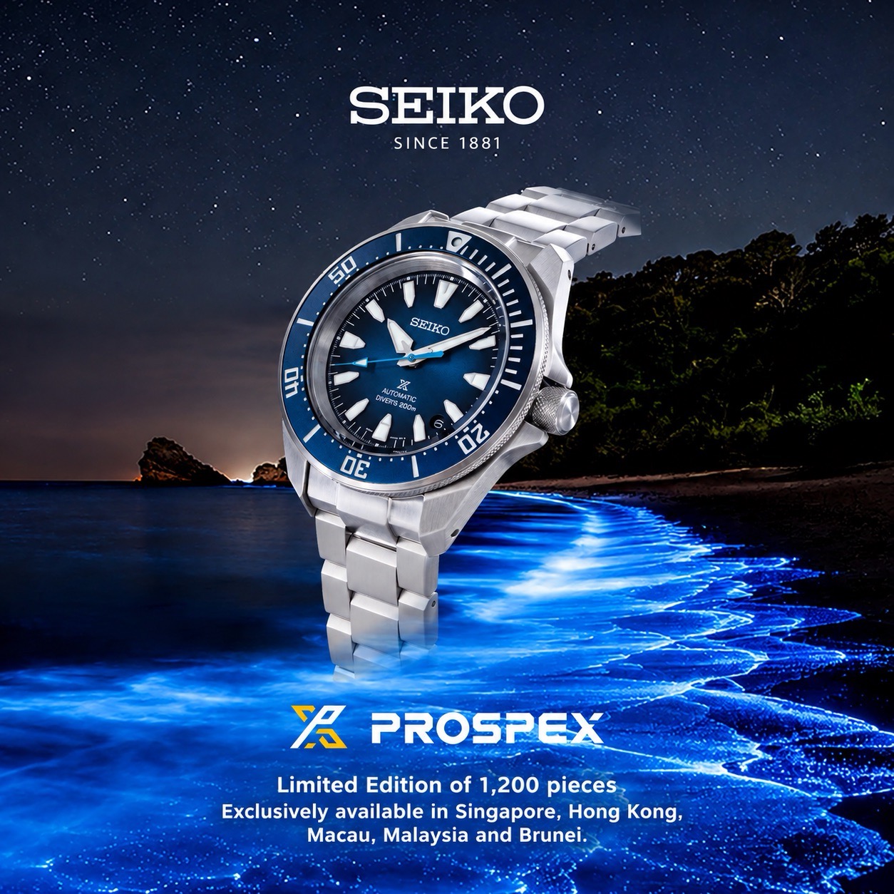 Seiko Prospex Blue Tears Limited Edition - photo