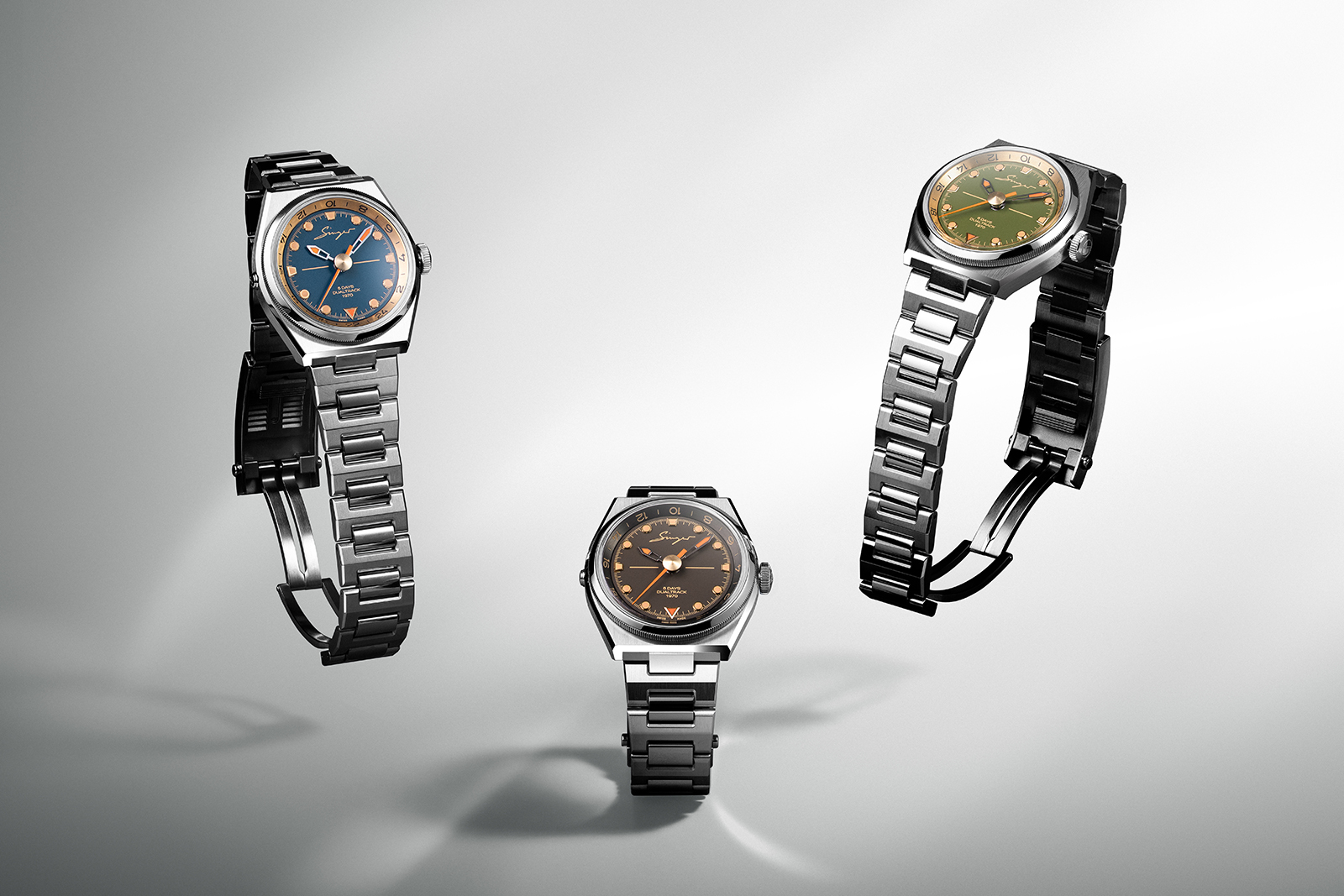 Singer 1970 DualTrack: The Brand Breaks Its Own Mold With an Angular GMT