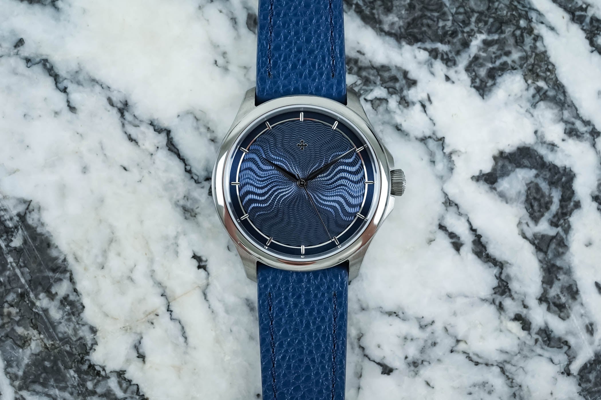 Venezianico Redentore Levius: Titanium Case, Italian Movement, Hand-Guilloché Dial